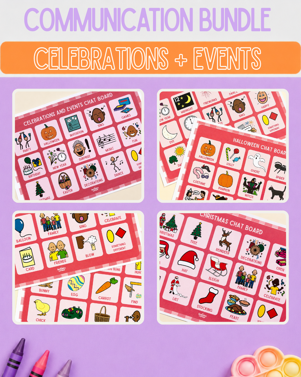 Celebrations and Events Communication Bundle