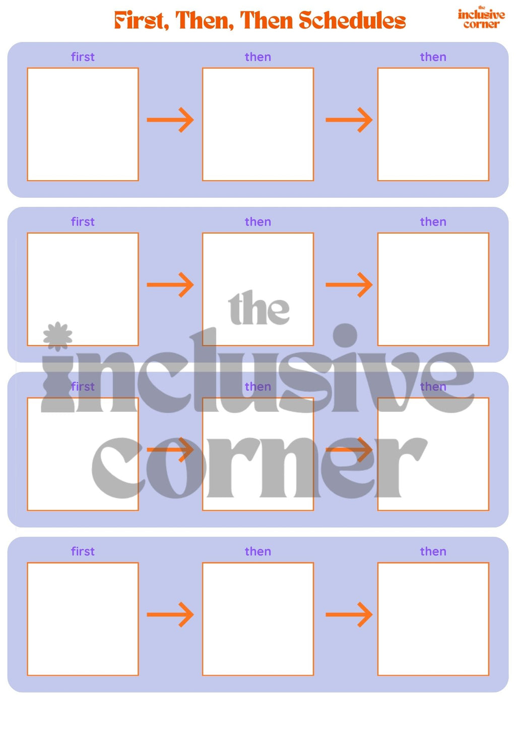 Schedules and Routines Bundle