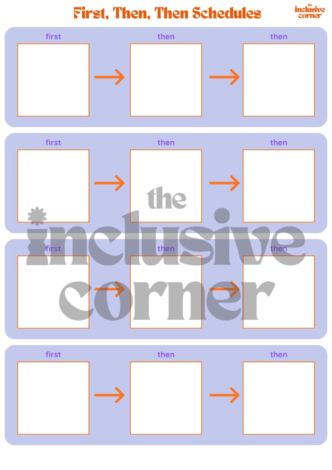 Schedules and Routines Bundle