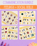 Feelings and Social Skills Communication Bundle