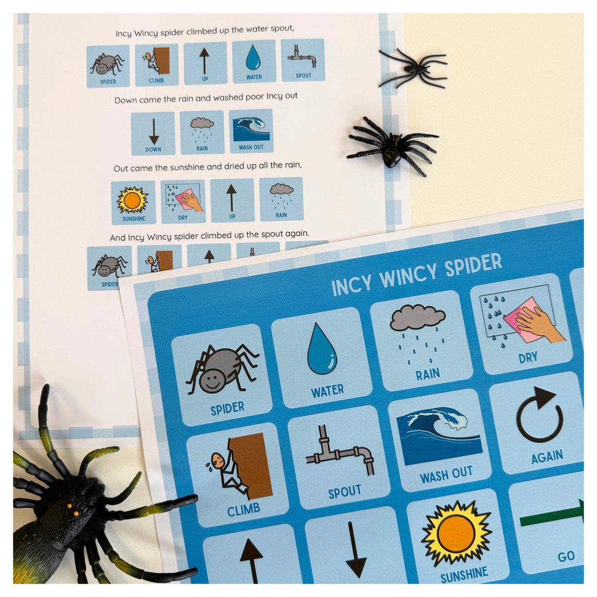 Incy Wincy Spider Visual Pack