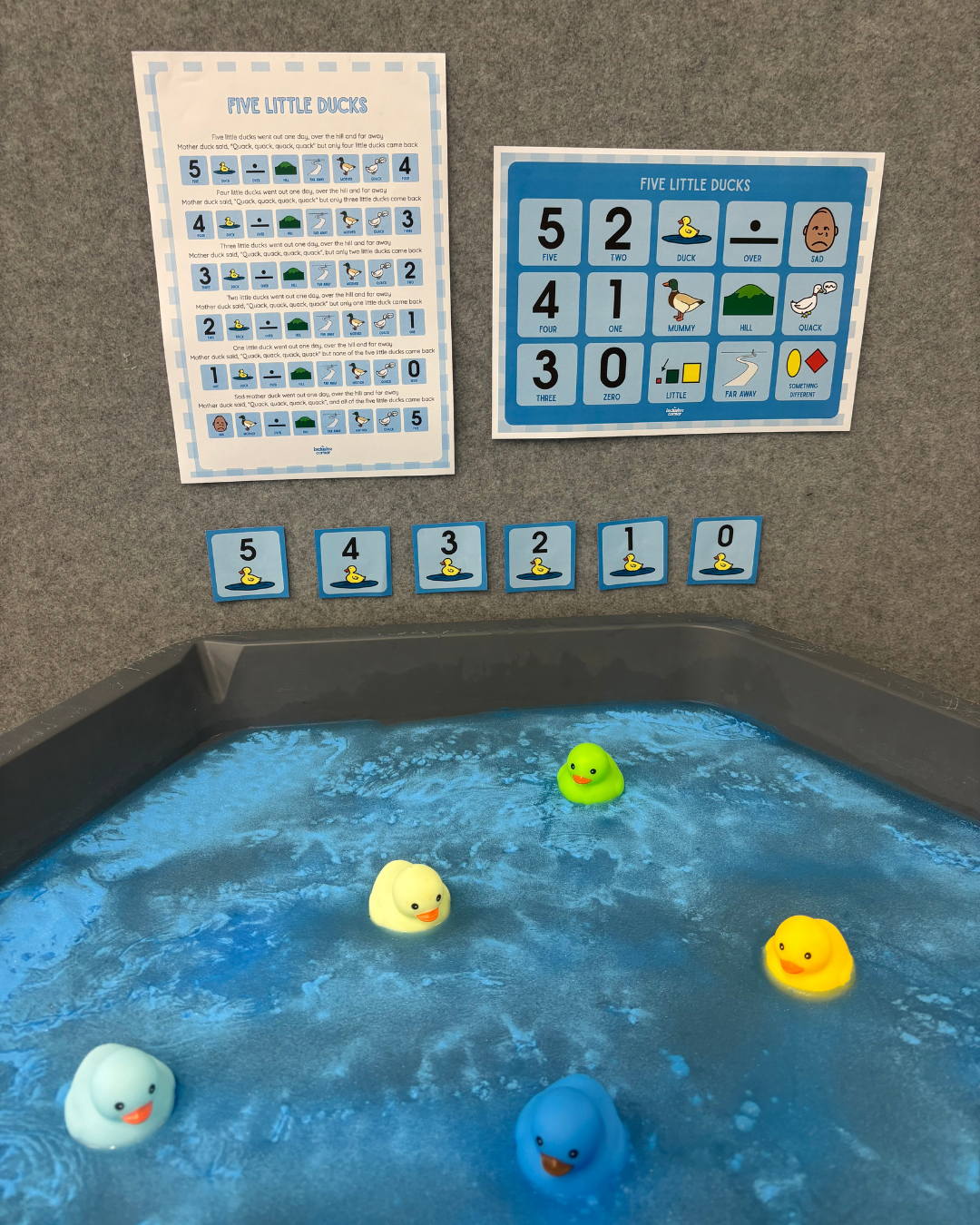 Five Little Ducks Visual Pack