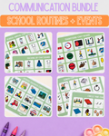 School Routines and Events Communication Bundle