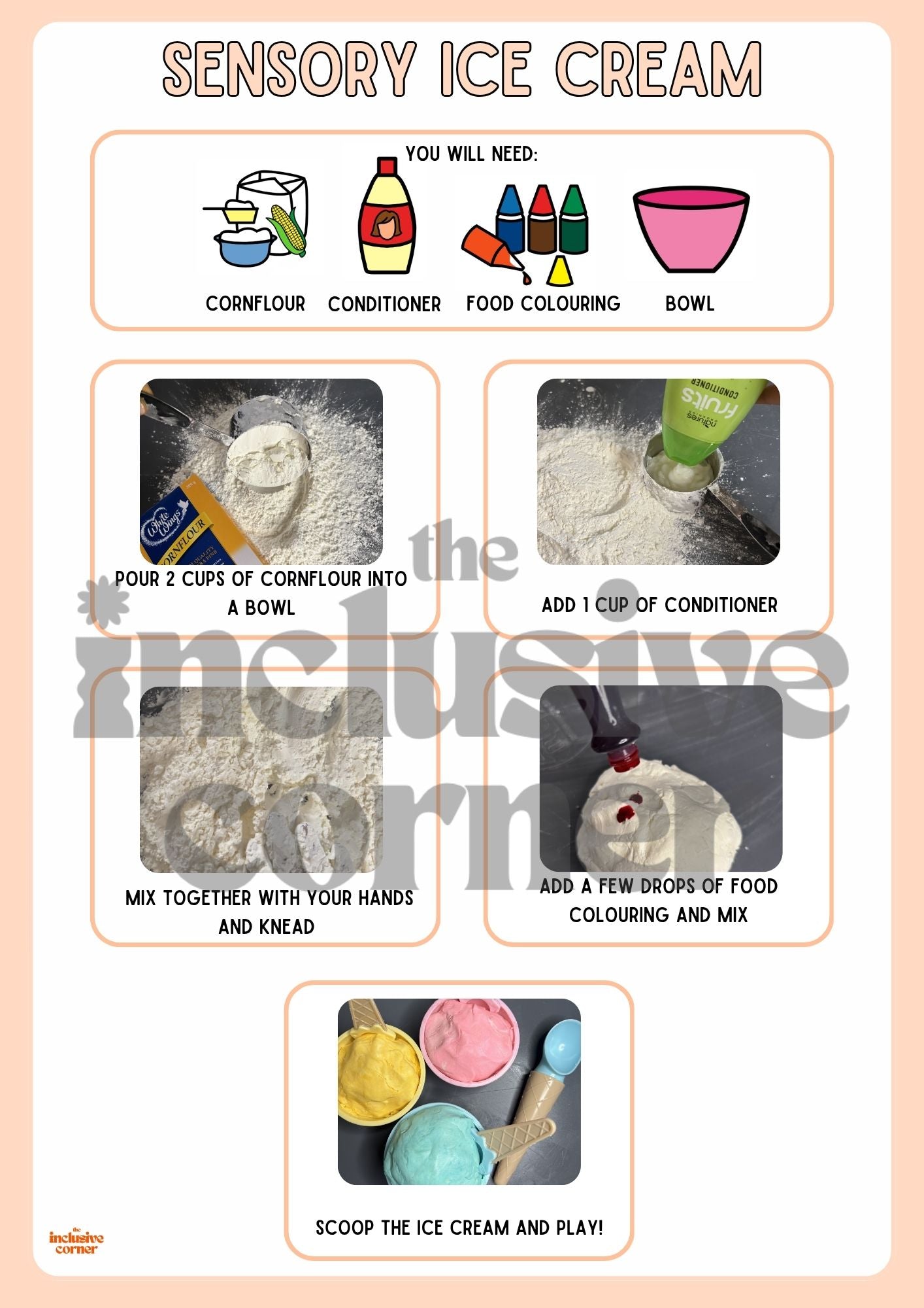 Sensory Recipe Bundle
