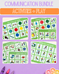Activities and Play Communication Bundle
