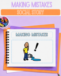 Making Mistakes Social Story