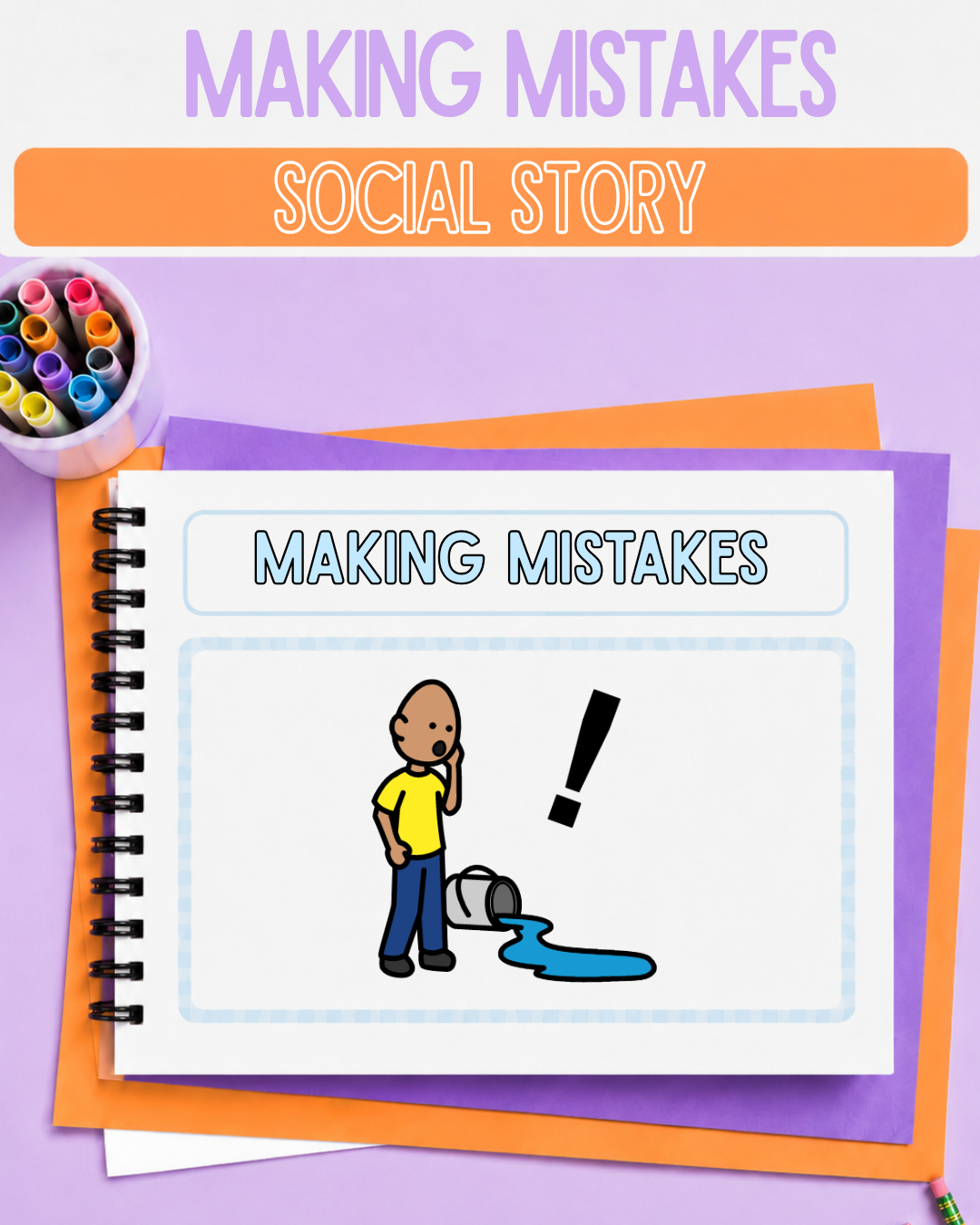 Making Mistakes Social Story
