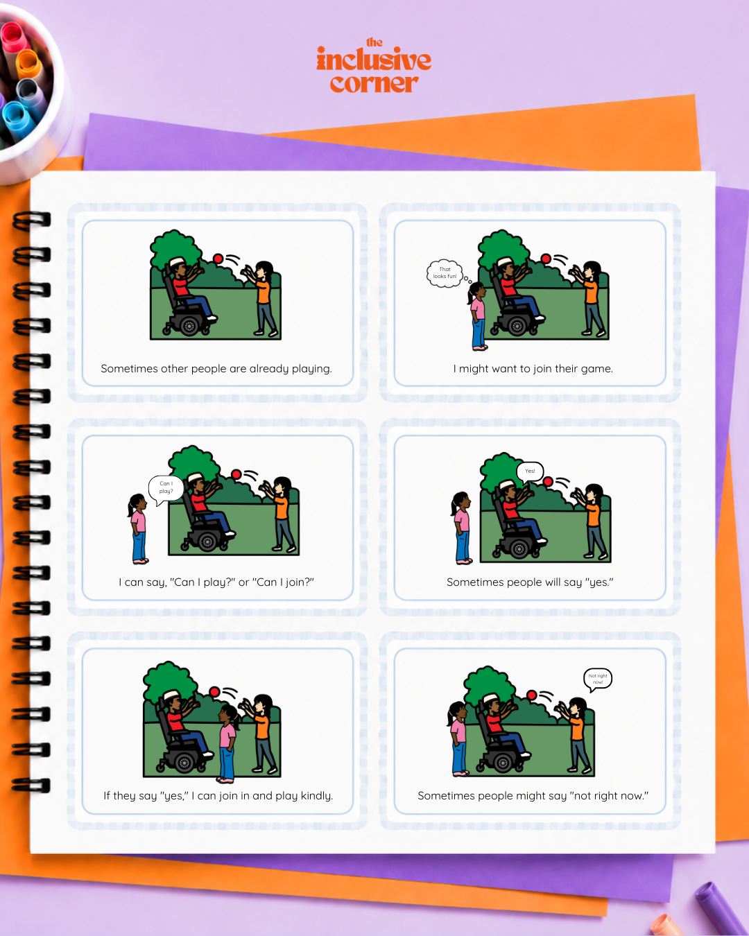 Asking To Play Social Story