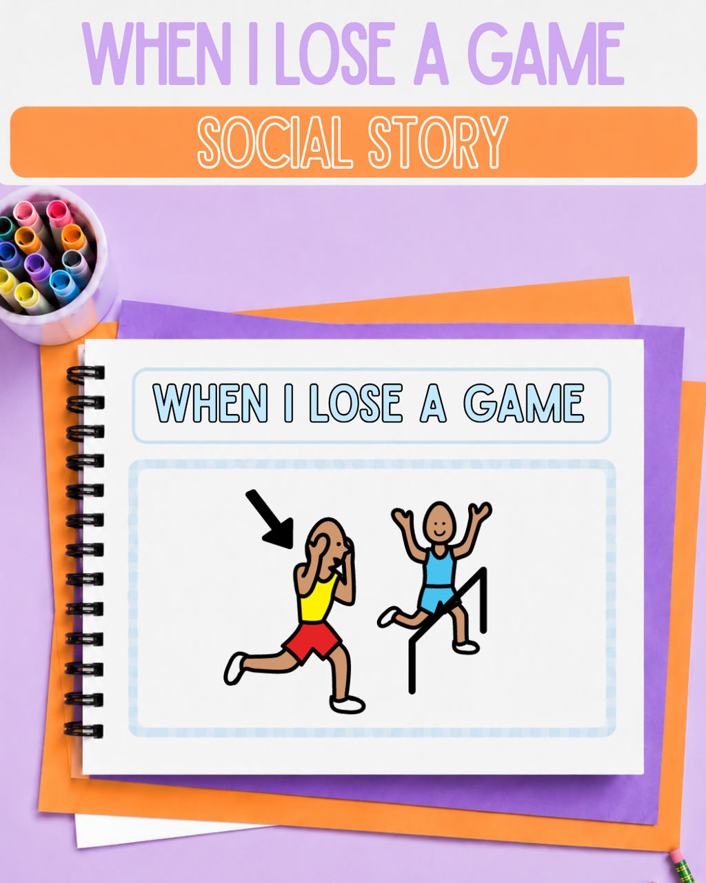 When I Lose A Game Social Story