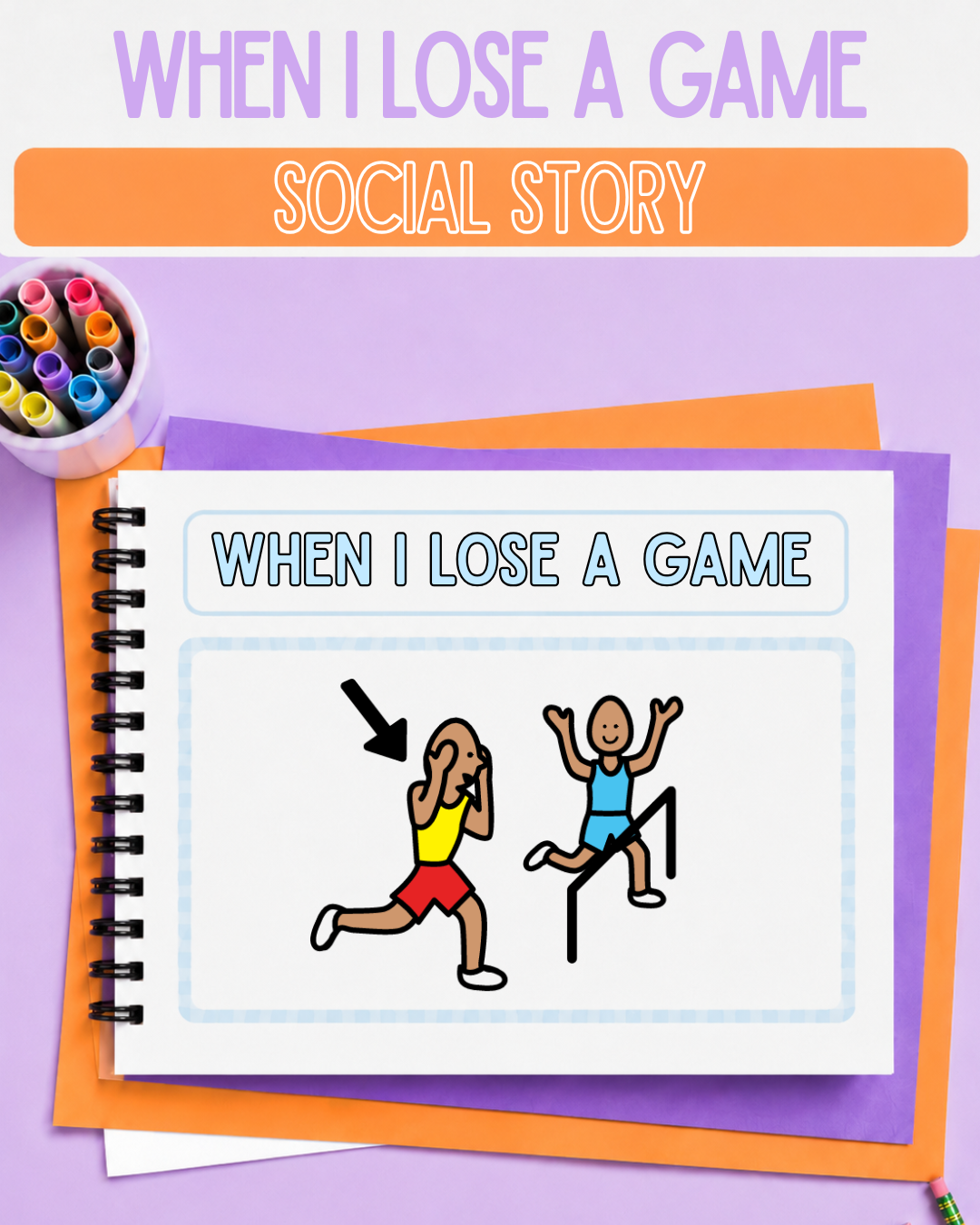 When I Lose A Game Social Story
