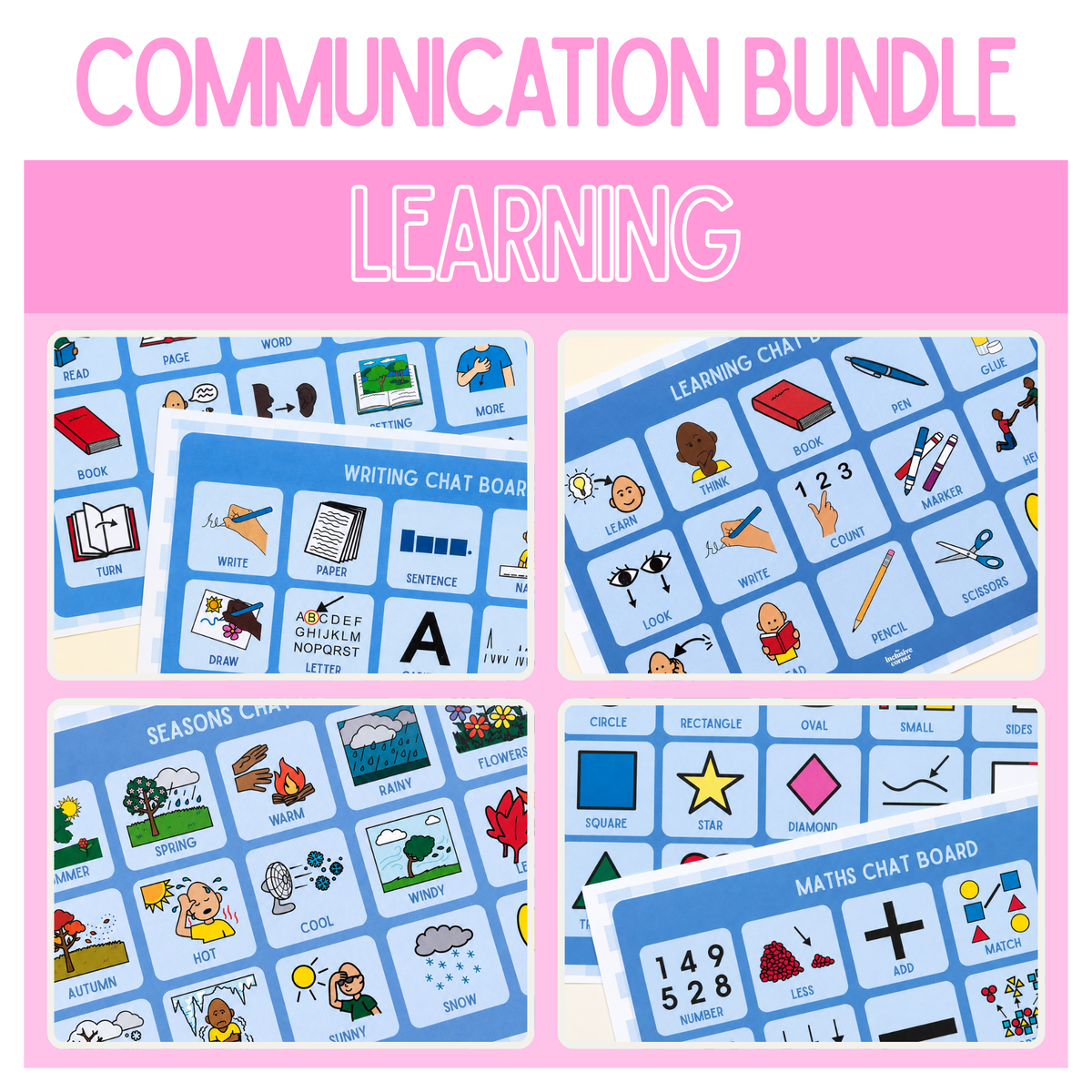 Learning AAC Visual Bundle | Special Education | Boardmaker