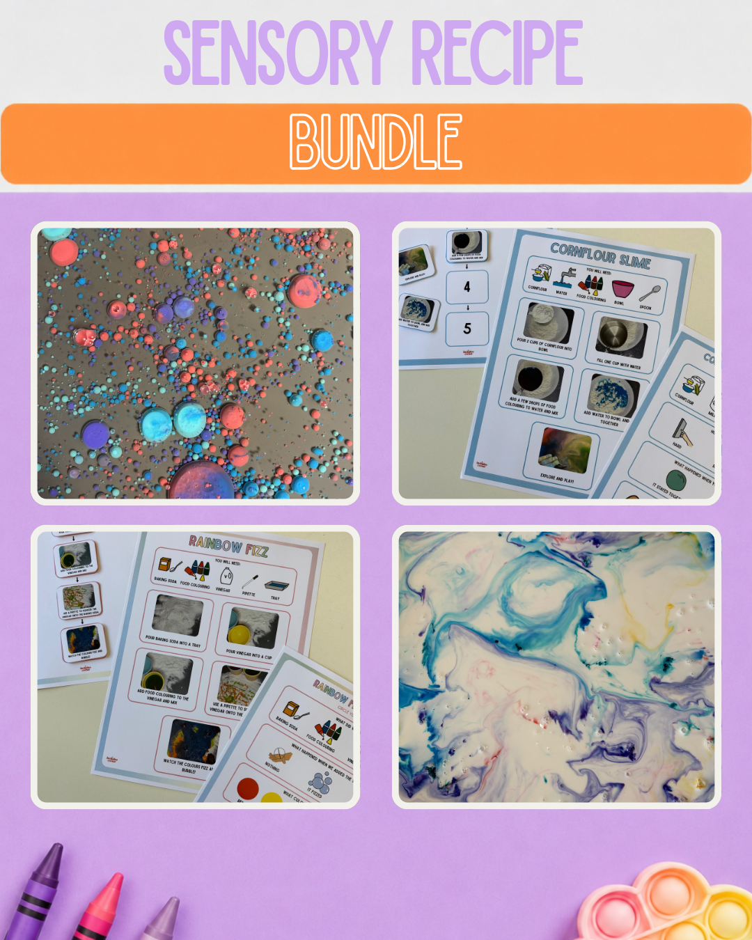 Sensory Recipe Bundle