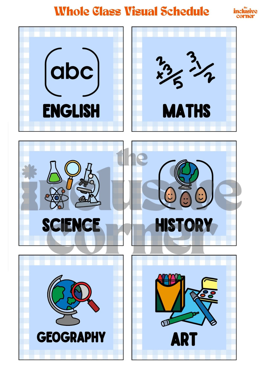 Schedules and Routines Bundle