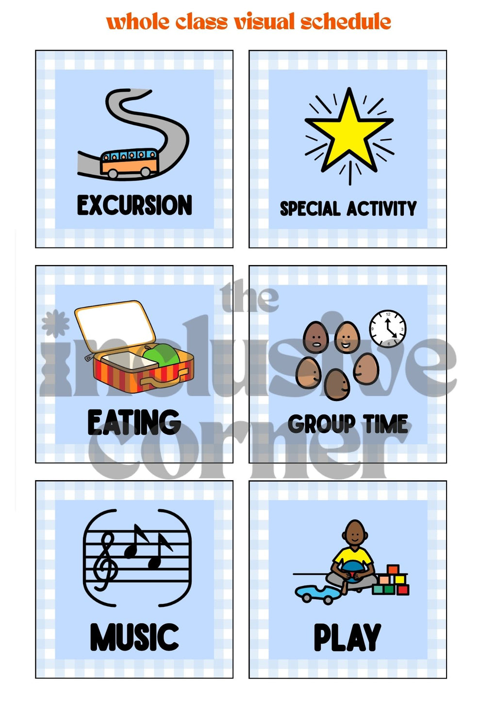 Schedules and Routines Bundle