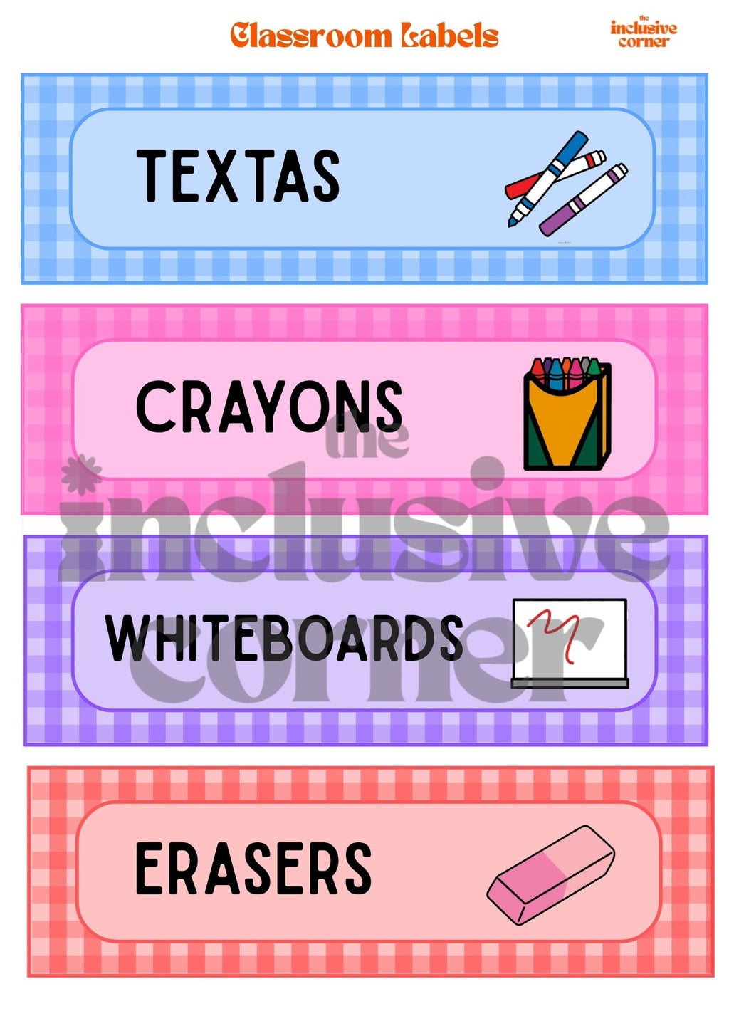 Class Decor Pack