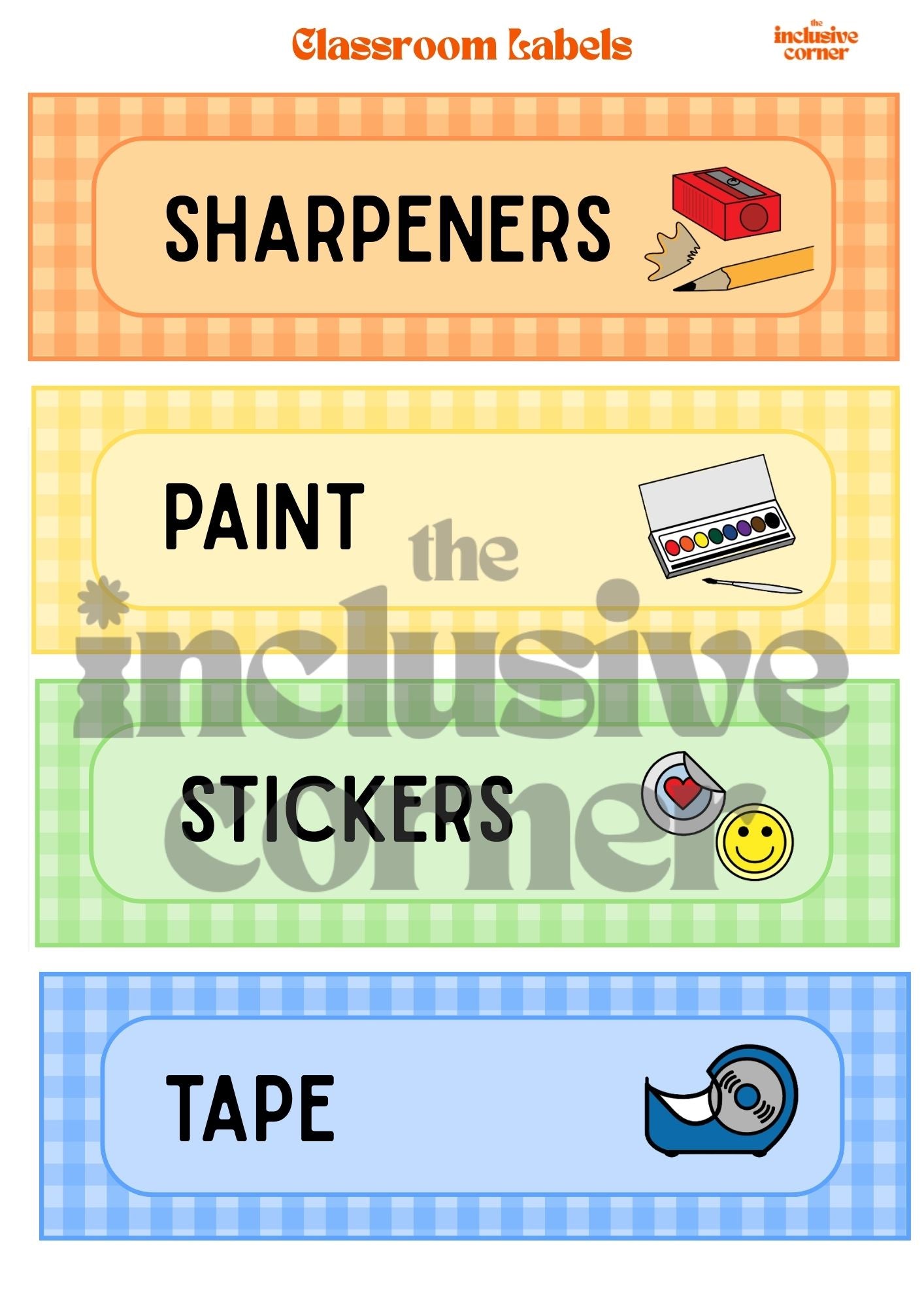 Class Decor Pack