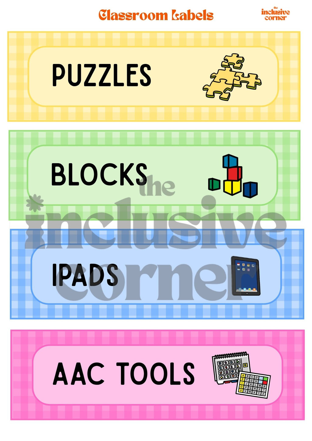 Class Decor Pack