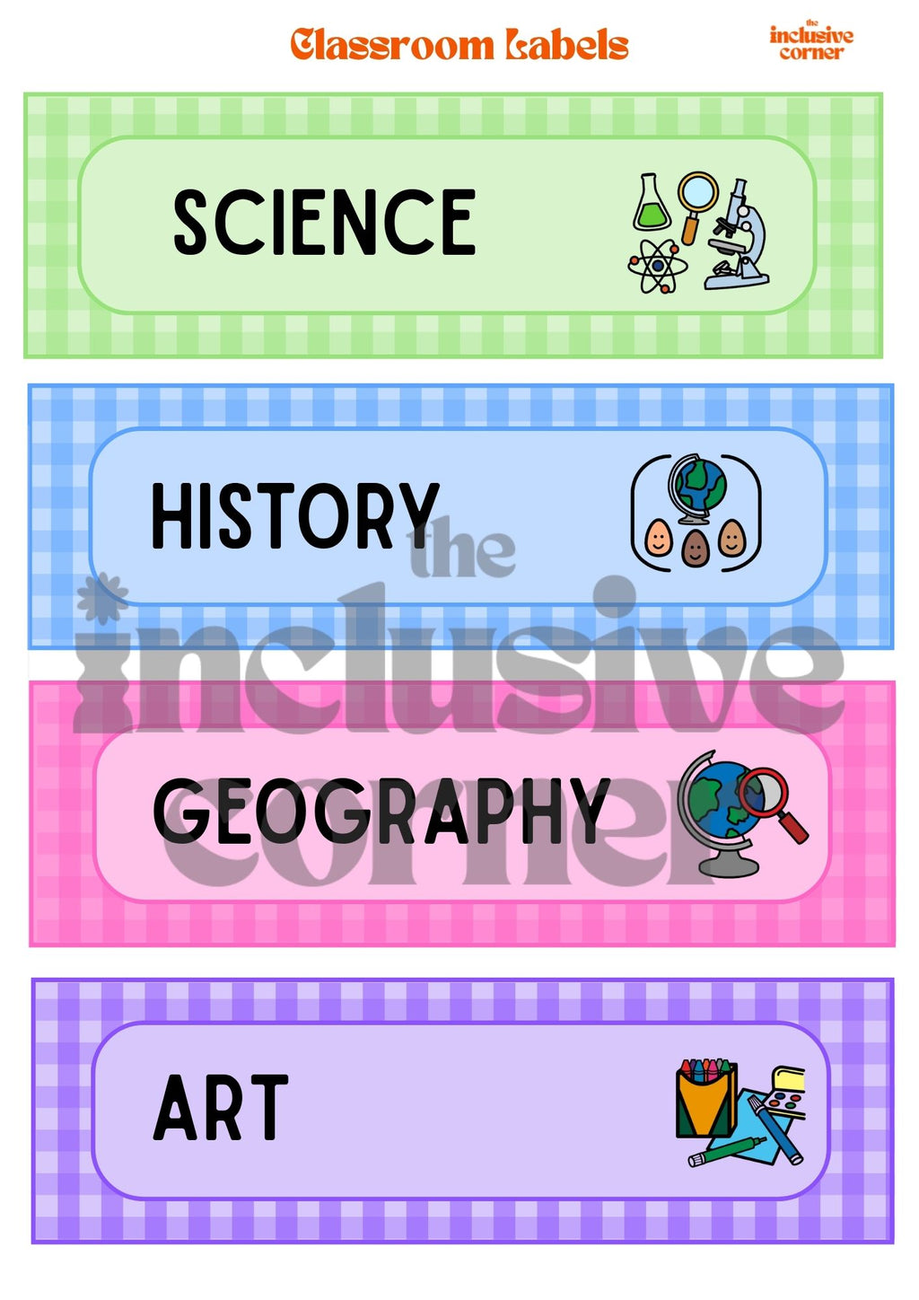 Class Decor Pack