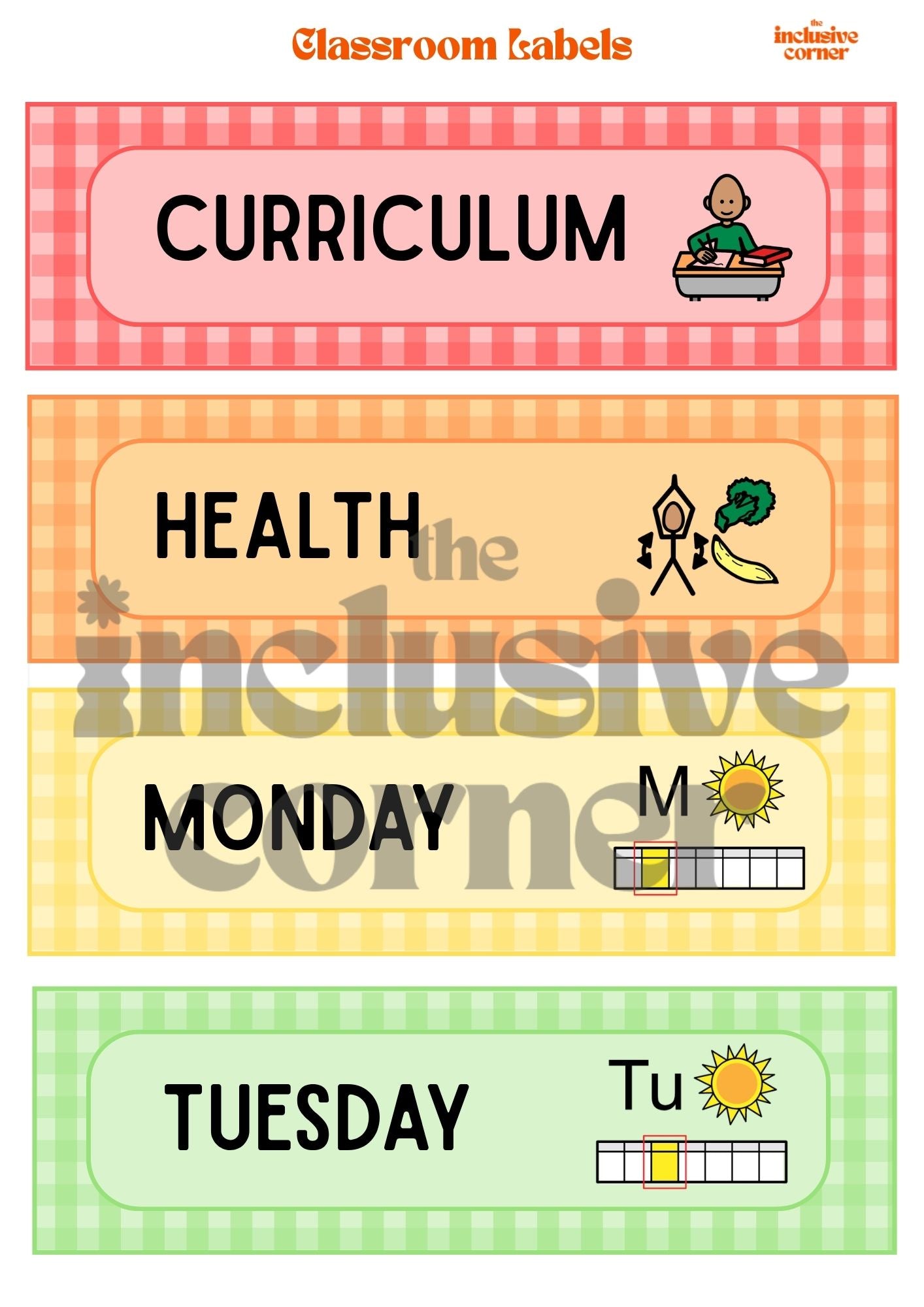 Class Decor Pack