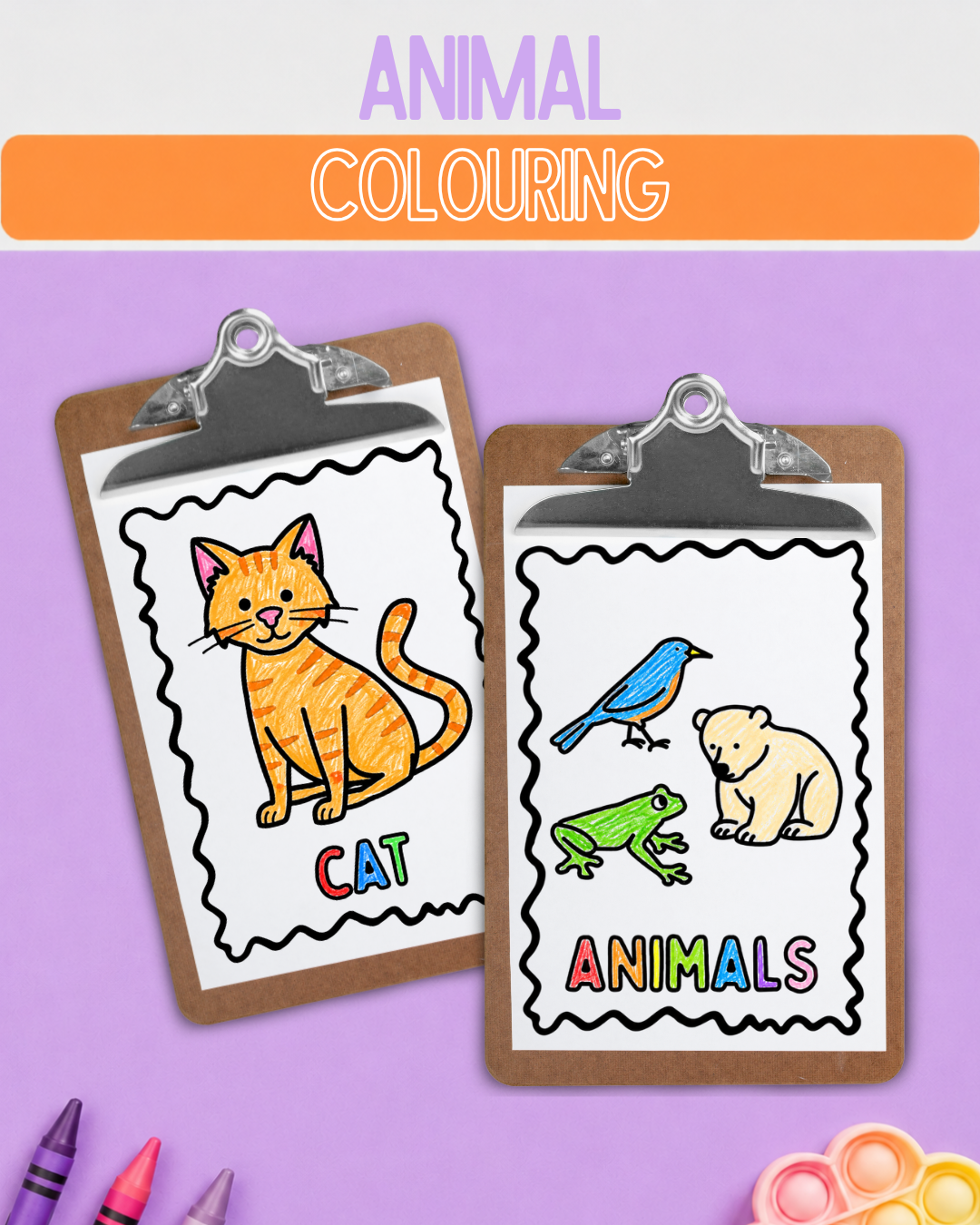 Animal Colouring Pages