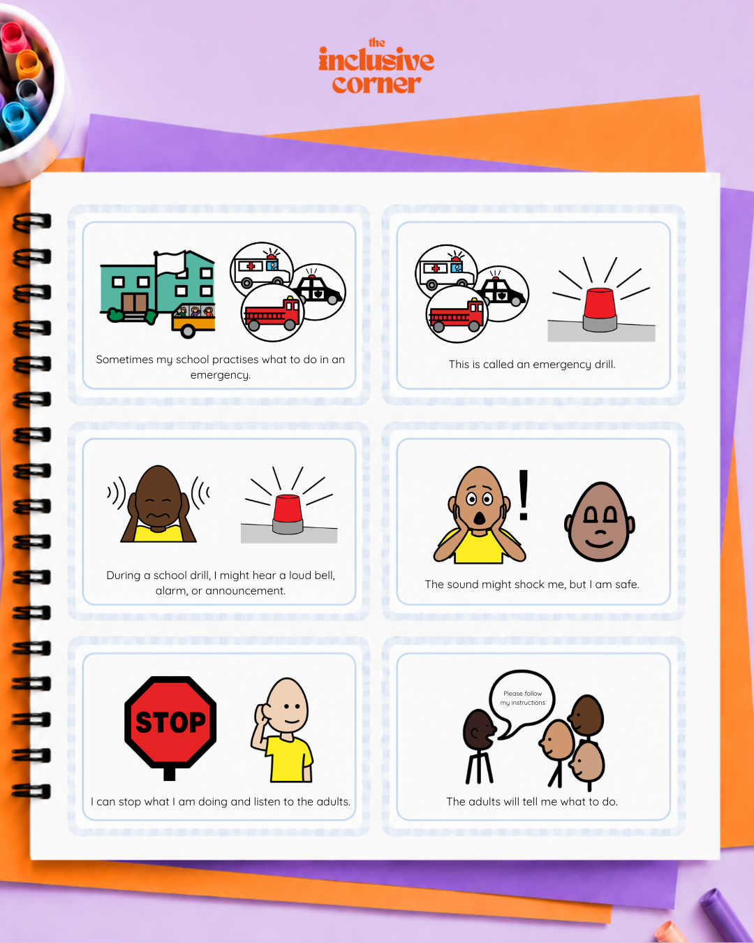 Emergency Drills Social Story