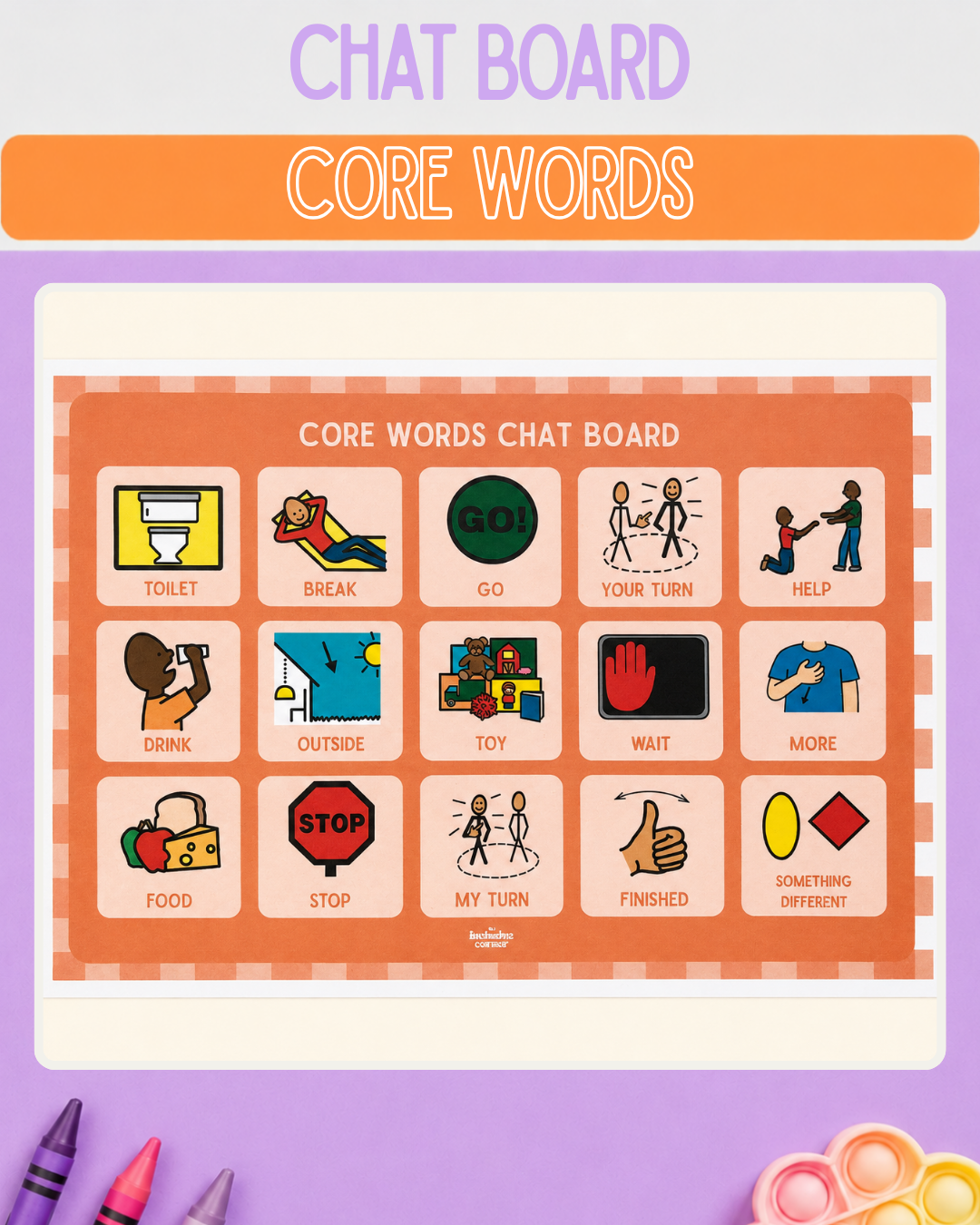 Core Communication Chat Board