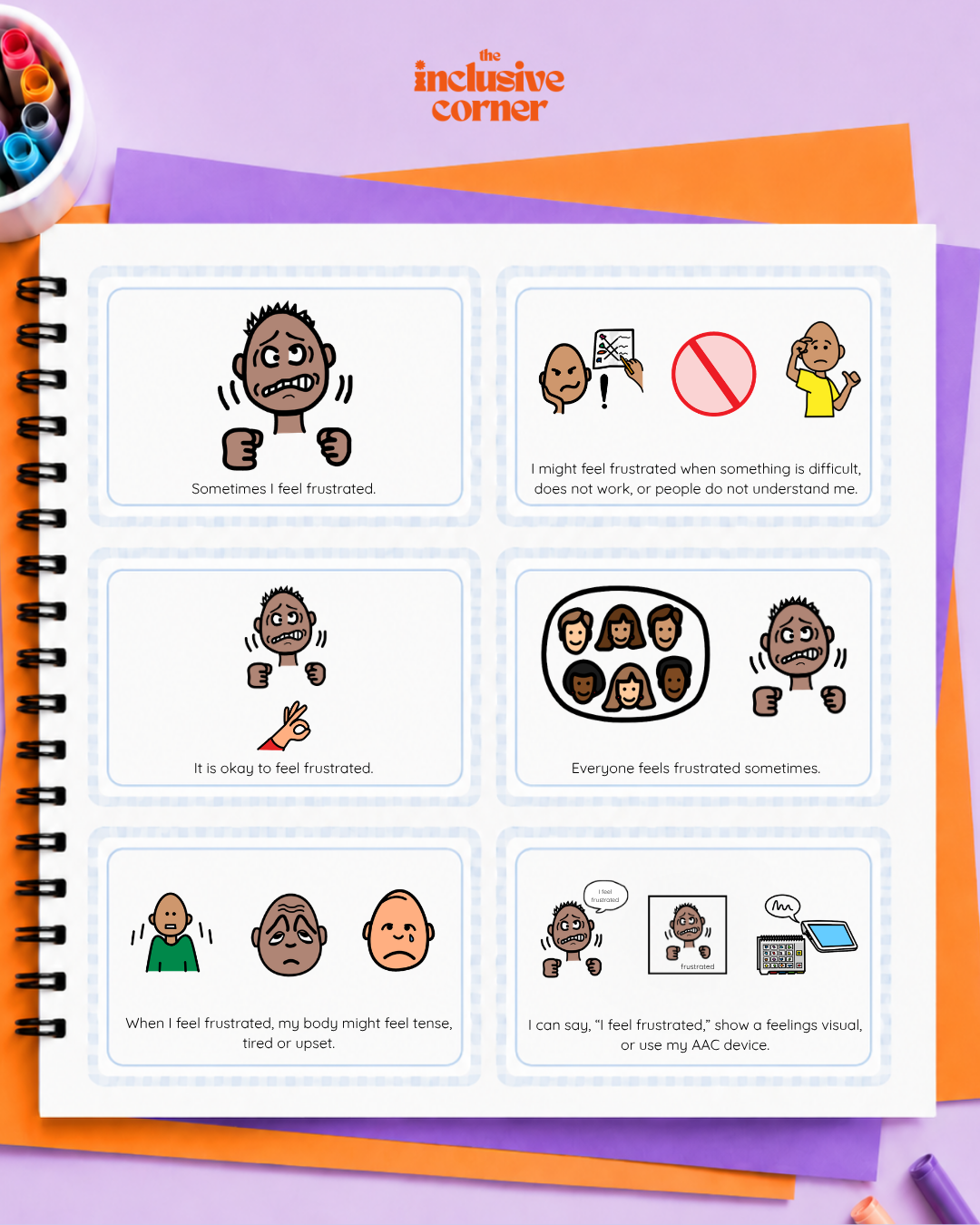 Feelings and Regulation Social Story Bundle