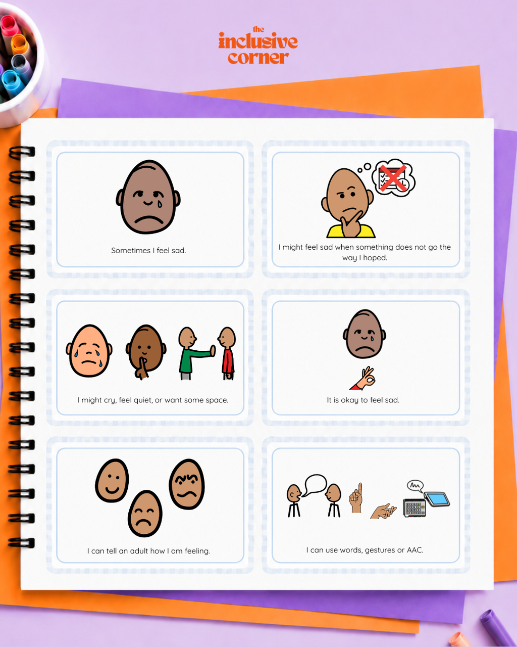 Feelings and Regulation Social Story Bundle