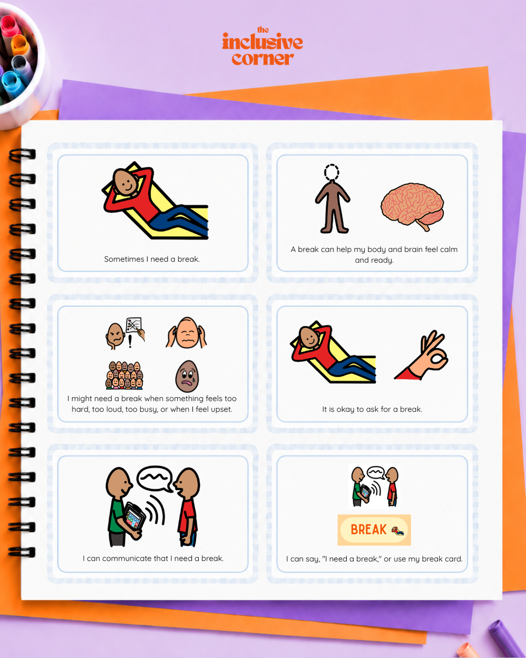Feelings and Regulation Social Story Bundle