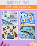Five Little Monkeys Visual Pack